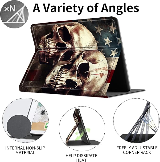 Case for 7 All-New Kindle Paperwhite (12th Generation 2024) and Kindle Colorsoft Signature Edition CoverSlim PU Leather Smart Cases with Auto Wake/Sleep-Black Cat Night Sky