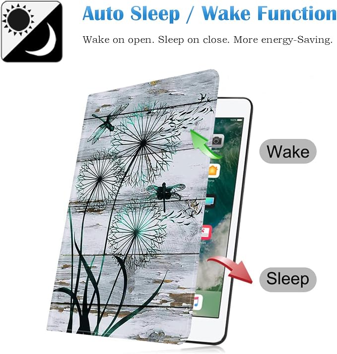 for Samsung Galaxy Tab A8 10.5 2022 Slim Case with Adjustable Stand Cover with Auto Wake/Sleep Smart Cover for Samsung Galaxy A8 10.5 Inch（SM-X200/X205/X207）- Black and White Skull Head Tree