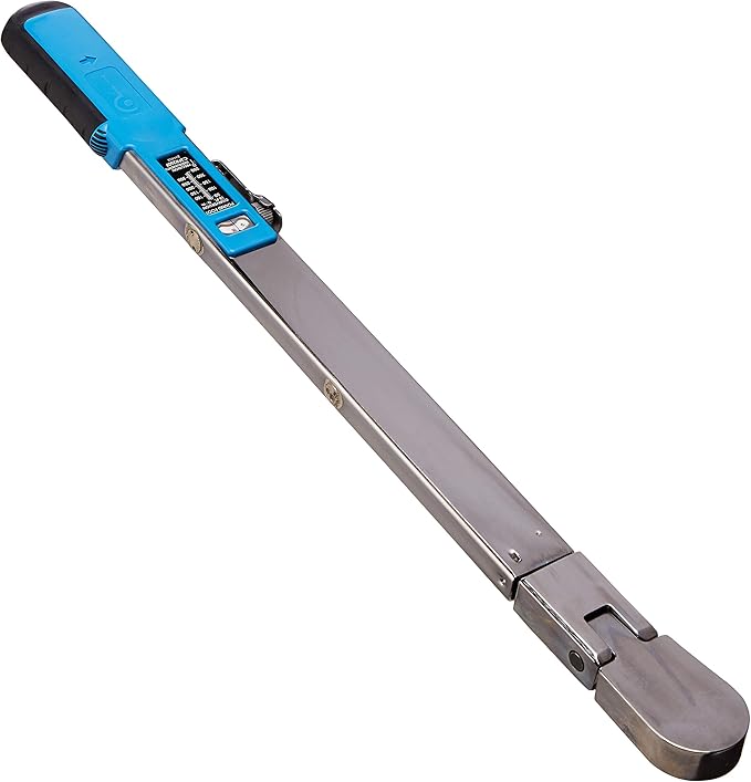 Precision Instruments PREC3FR250F Silver 1/2" Drive Split Beam Torque Wrench with Flex Head