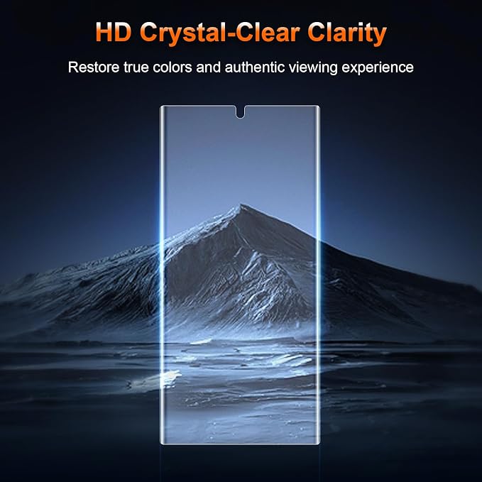 Matte TPU Screen Protector for Samsung Galaxy S25 Plus (Not Glass) | Anti Glare Fingerprint Unlock Flexible Film Bubble Free Easy Installation 3 Pack