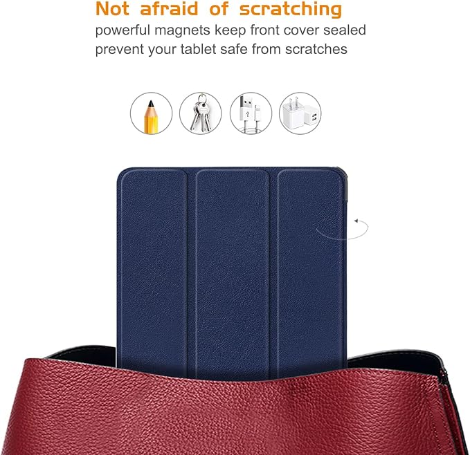 Case for Google Pixel Tablet 11inch 2023 Release Folio Slim Cover Lightweight Hard Shell Protective Case with Multi-Angle StandBlack