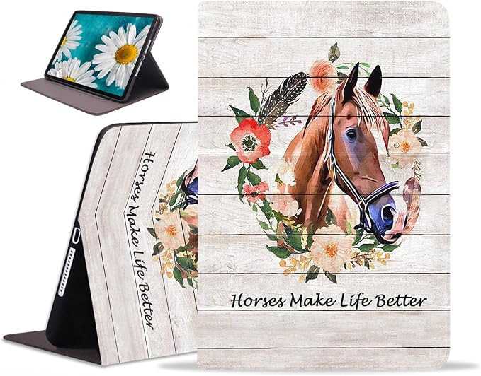 Case for Samsung Galaxy Tab A 10.1 Inch 2019 Tablet [SM-T510/T515/T517] Slim PU Leather Case Adjustable Stand with Auto Wake/Sleep - Bible Verse Proverbs 31:25