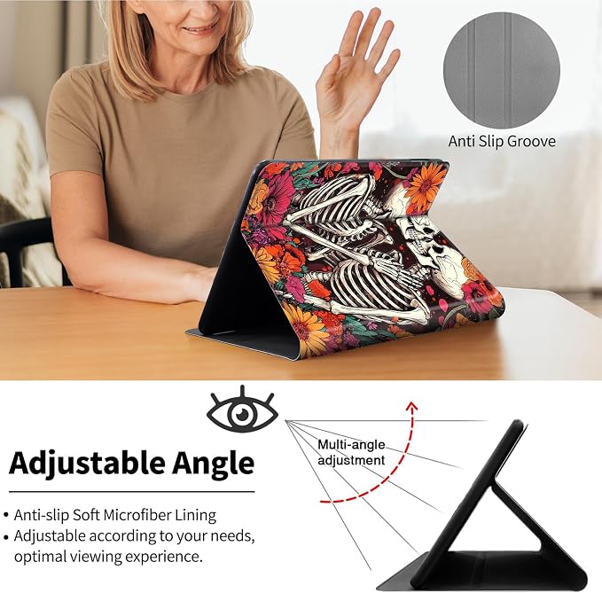 Case for All-New 7 Kindle Paperwhite 12th Gen 2024 &amp Kindle Colorsoft Signature EditionPU Leather Cover with Auto Sleep Wake FeatureAmerican Flag Eagle