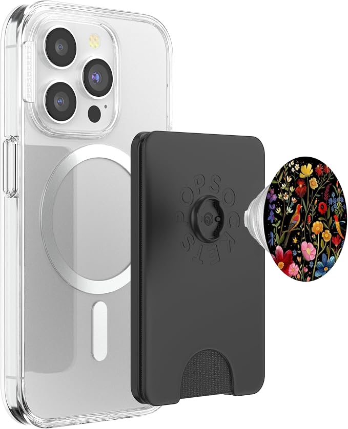 Floral Pattern Flower Lover Bloom Colorful PopSockets PopGrip for MagSafe