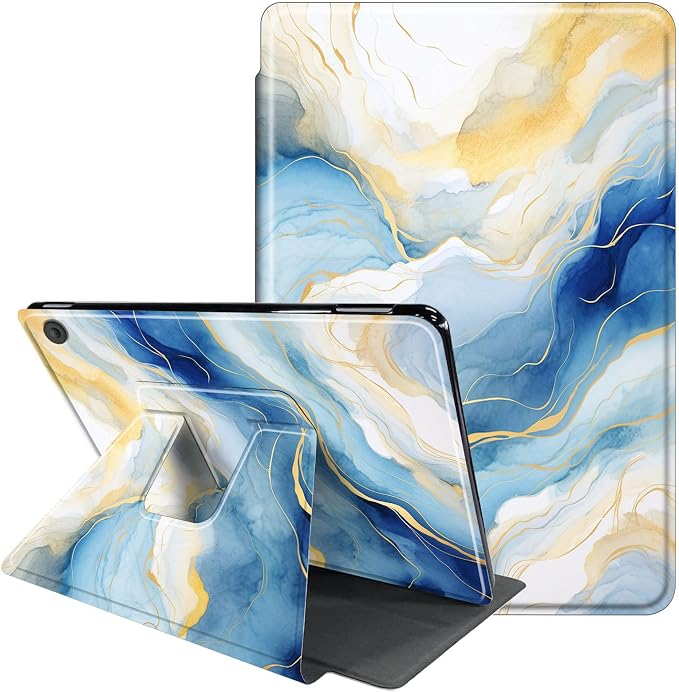 for iPad 9th Generation Case (2021)/8th Gen (2020)/ 7th Gen (2019) 10.2 Inch-360 Degree Rotating Multi-Angle Viewing Protective Cover with Auto Sleep/Wake-Art Mandala Flower