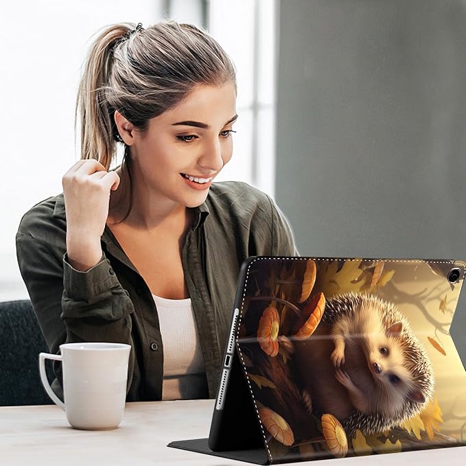 Case for New iPad (A16) 11th Generation 11 Inch 2025for iPad 10th Generation 2022 10.9 Inch Multi-Angle Stand Smart Cover Shockproof with Auto Wake/Sleep Baby Dragon
