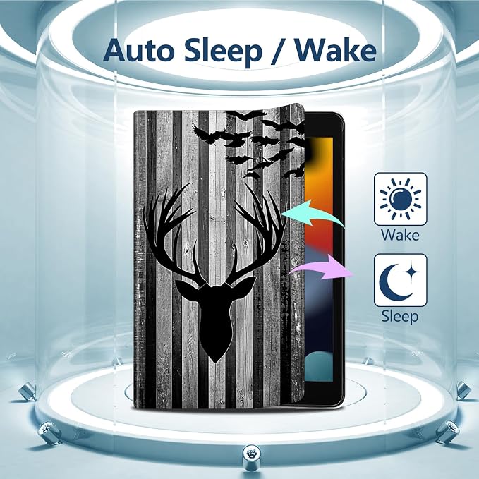 Slim Case for Samsung Galaxy Tab S11 5G 11 Inch (2025) PU Leather Tablet Cases Flip Folio Multi-Angle Viewing Stand Protective Smart Shell Cover with Auto Wake/Sleep A Crow Skull