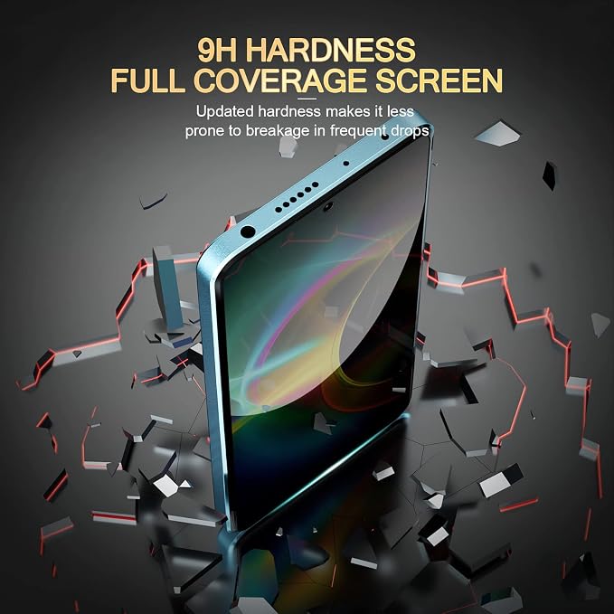 AKABEILA [3 Pack Privacy Screen Protector for Honor 100 5G Privacy Glass Full Coverage Anti Spy Tempered Glass Protective Film