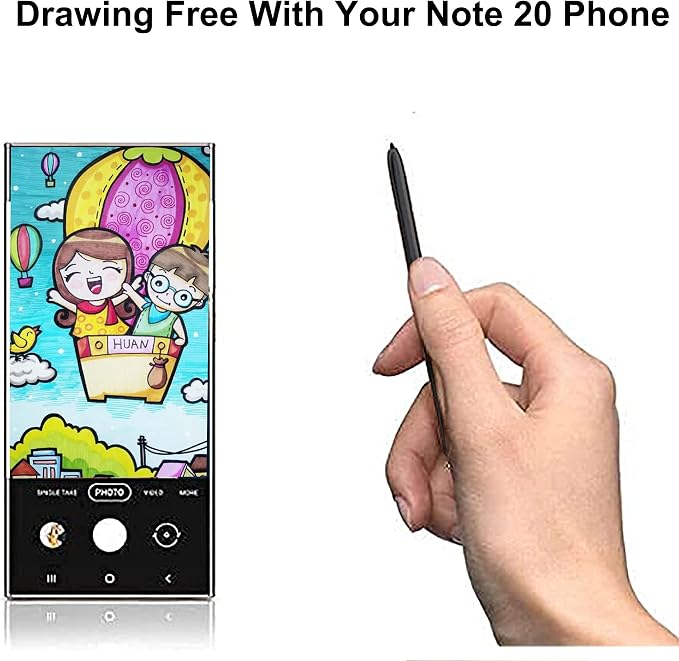 2 Pack Black Note 20 Ultra Stylus Pen for Samsung Galaxy Note 20 S Pen Compatible with Samsung Galaxy Note 20/ Note 20 Ultra All Carriers