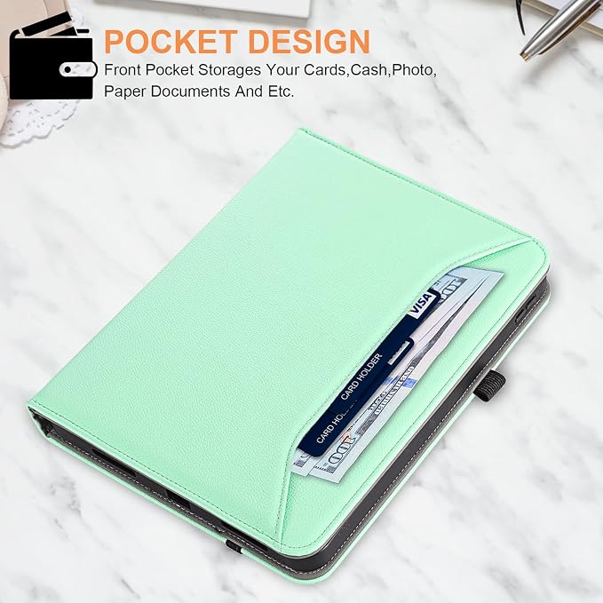 for iPad A16 Case 11 Inch 2025Cover for iPad 10th 11th Generation Case with Pencil HolderBlack