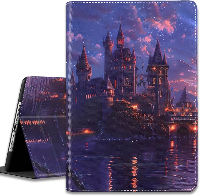 Case for iPad (A16) 11th Generation 11 Inch 2025 / iPad 10th Generation 10.9 Inch 2022 Ultra-Thin Multi-Angle Protective Cover with Auto Sleep/Wake A Dark Horse