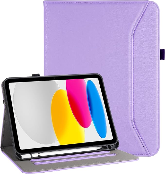 for iPad A16 Case 11 Inch 2025Cover for iPad 10th 11th Generation Case with Pencil HolderBlack