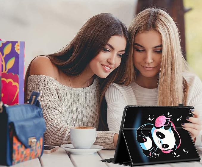 Case for All-New Amazon Fire HD 10 and 10 Plus Tablet (13th/11th Generation 2023/2021 Release) 10.1 - Slim Fit Standing Cover with Auto Sleep/Wake，Wolf