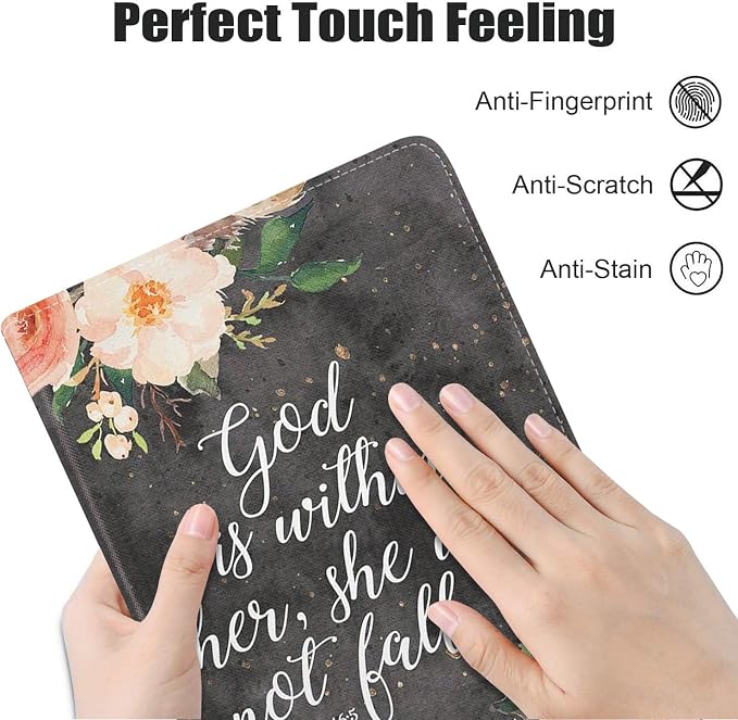 Case for iPad (A16) 11th Generation 11 Inch 2025 iPad 10th Generation 10.9 Inch 2022 Premium PU Leather Stand Folio Cover with Auto Sleep/Wake American Flag Sunflower and Cow