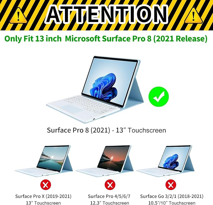 Case for Microsoft Surface Go 4/3/2/1 (2023/2021/2020/2018)-Slim PU Leather Lightweight Adjustable Stand Smart CoverAmerican Flag