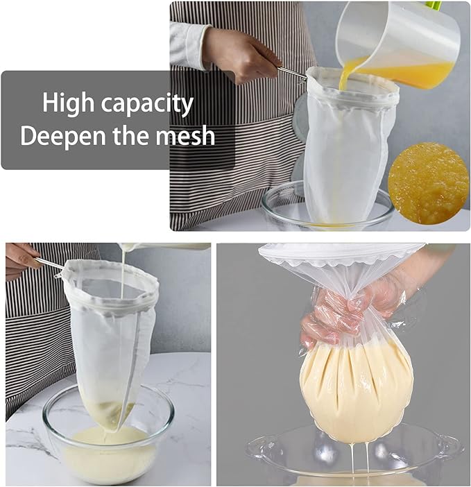 WMKGG Ultra Fine Reusable Filter Bags