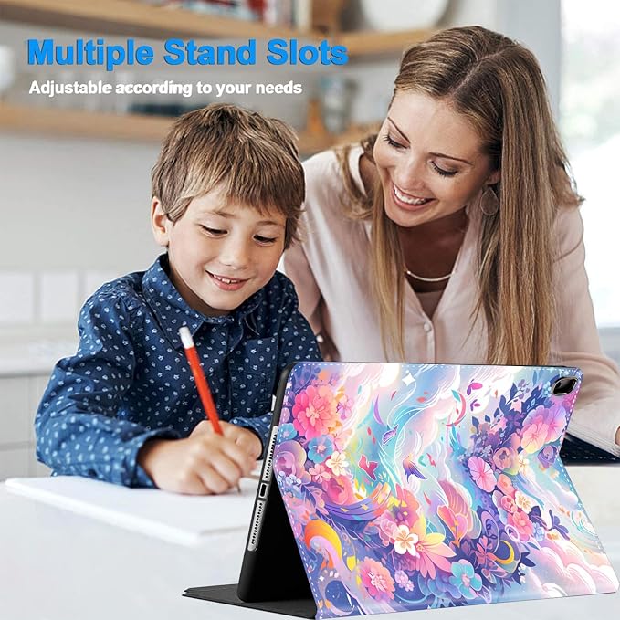 Case for iPad Mini 5/4/3/2/1 Durable Shockproof Protective Cover for Apple 7.9 inch iPad Mini 1st2nd3rd4th5th Generation，Blue Dragon