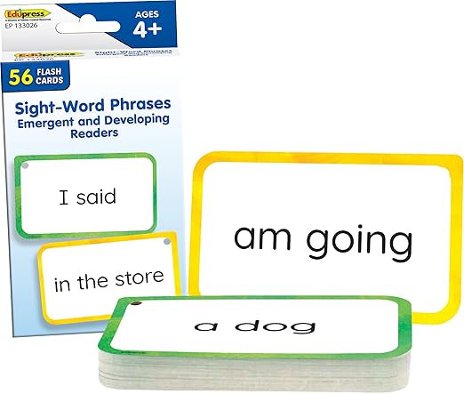 Teacher Created Resources Sight-Word Phrases for Emergent Readers (TCR133026)