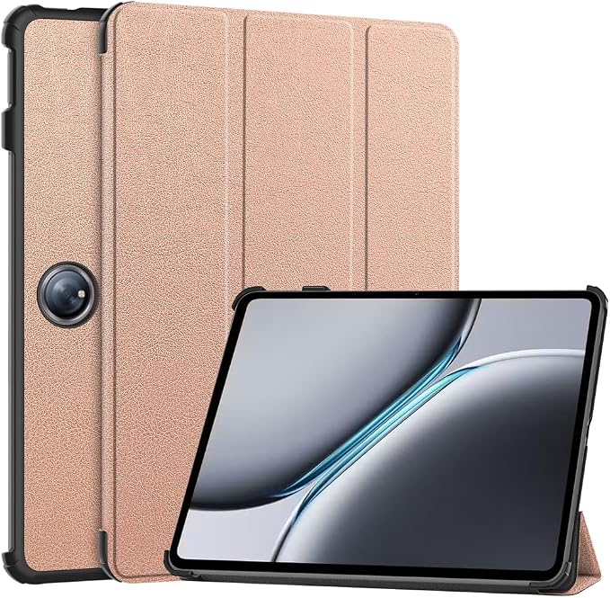 Kepuch Custer Case Compatible for Oppo Pad 3 Pro/Oneplus Pad 2/ Oneplus Pad ProUltra-Thin PU-Leather Hard Shell Cover - Black