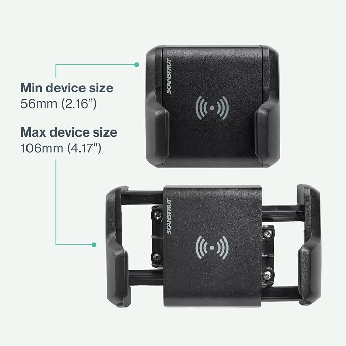 ROKK Wireless - Nano 10W. Waterproof Wireless Compact Phone Charging Mount 12/24V Available Q1 2023