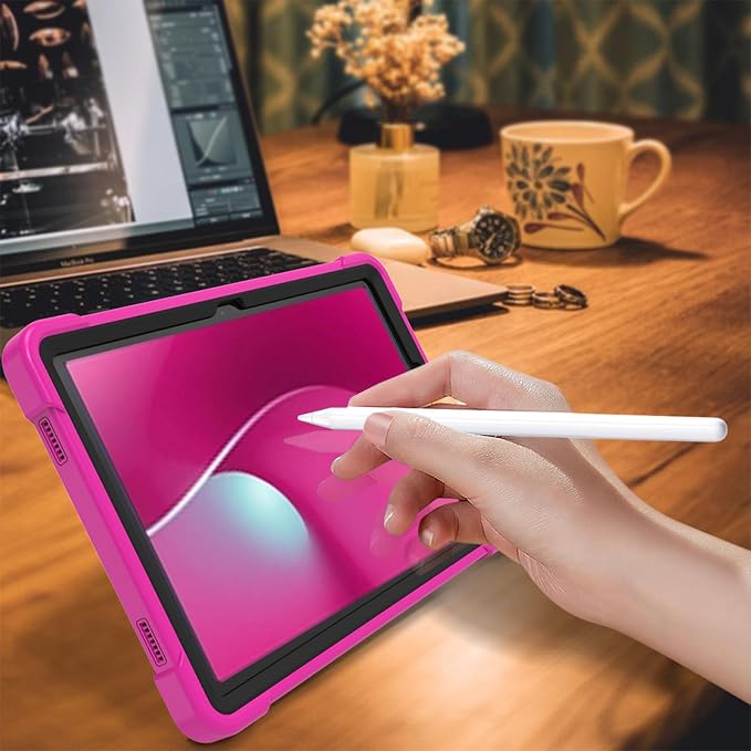 Case for T-Mobile REVVL Tab 2 Android 15 Tablet 10.1 inchHeavy Duty Shockproof Protective Cover with KickstandKids Friendly4 Corners Thicken ShockproofBlack