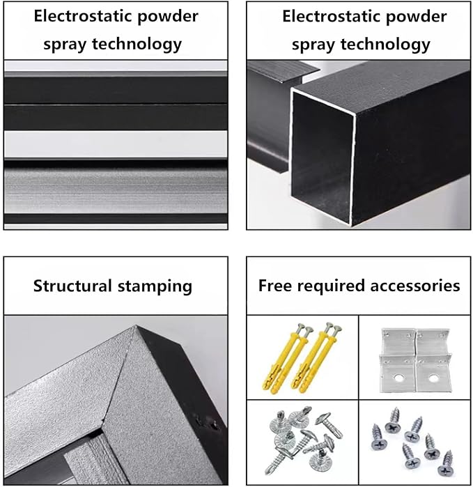 Pool pump covers for outside units, outdoor garbage can enclosures, aluminum