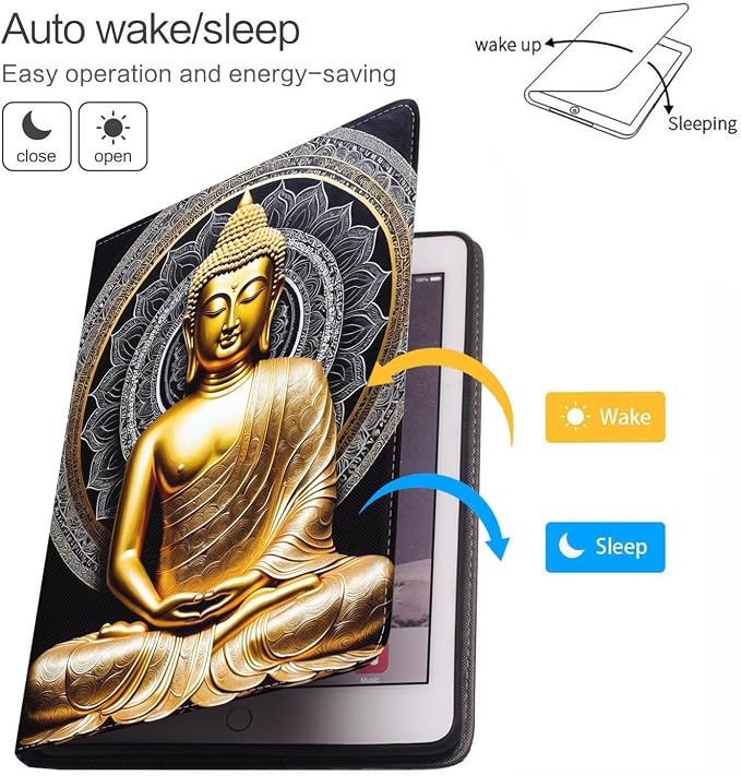 for iPad mini 1 2 3 4 5 Case Stay Positive Work Hard and Make It Happen Inspirational Quote Slim Lightweight PU Leather Stand Cover with Auto Wake/Sleep for iPad mini 5th/4th Gen 7.9 Inch