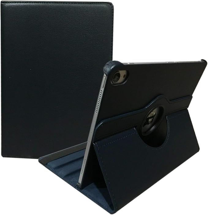 Case for ipad Pro 12.9 inch 3rd Generation 2018 Model A1876 A2014 A1895 A1983 360 Degree Rotating Smart Leather Auto Sleep/Wake Black