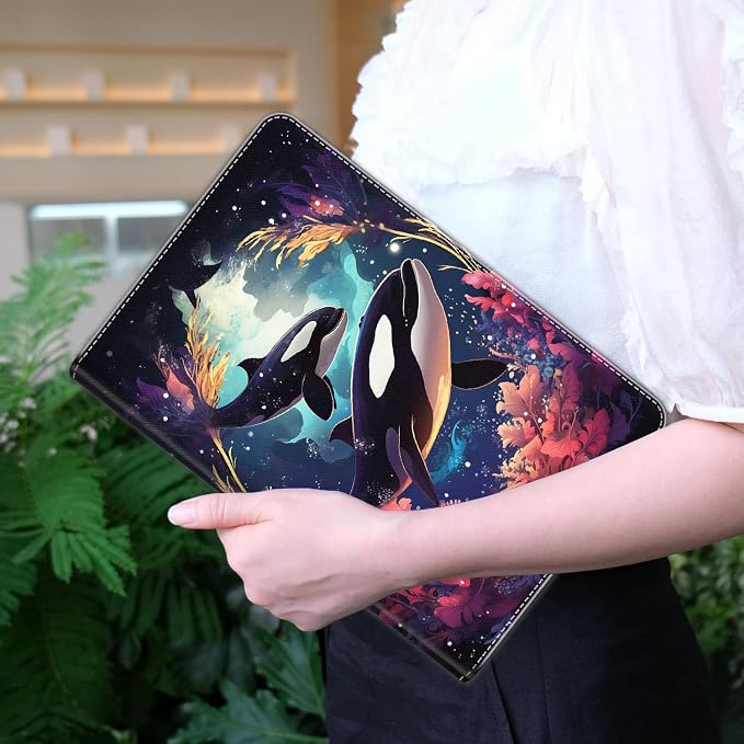 Case for iPad 10.2/10.5，iPad 9th/8th/7th Gen，for iPad 10.2 inch 2021/2020/2019/iPad Air 3rd Gen/Pro 10.5 - Slim Fit Standing Cover with Auto Sleep/Wake，Frog Playing Guitar