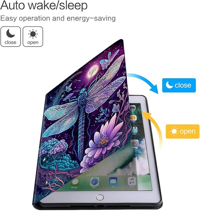 DEGDFSGR for Amazon Fire HD 10 Tablet 10 Plus Tablet Case (13th/11th Generation 2023/2021 Release) with Adjustable StandAuto Sleep/Wake for Kindle Fire 10 Case 10.1 inchAmerican Flag Sunflower Cross