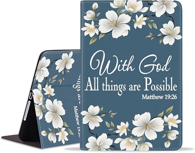 Case for iPad (A16) 11th Generation 11 Inch 2025 iPad 10th Generation 10.9 Inch 2022 Adjustable Stand Auto Wake/Sleep Smart Leather Case African American Black Girl