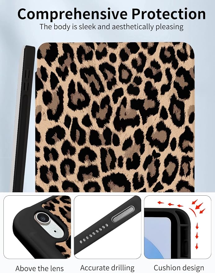 Case for iPad 9th/ 8th/ 7th Generation Case 10.2&amp10.5 Inch (2021/2020/2019 Release) Slim Lightweight Soft Trifold Back Cover with Pencil Holder &amp Auto Sleep/Wake CoverBeige Checkered