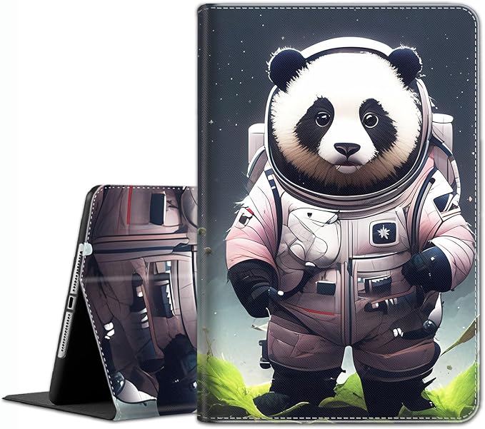 Case for iPad Pro 11 Inch 2022/2021/2020/2018 iPad Air 5th / 4th Gene 10.9 Inch (2022/2020) - Slim Fit Standing Cover with Auto Sleep/Wake，Astronaut Guitar