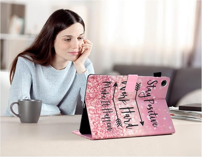 Case for Galaxy Tab A11+ Plus 2026/ A9 Plus 2024 11-Inch Funut PU Leather Folio Cover Multi-Angle Stand with Auto Wake/Sleep Case for Samsung Galaxy Tab A9 Plus/A9+ Tablet Bird
