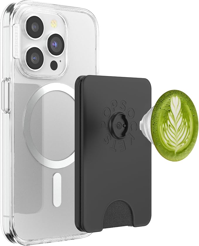 Matcha Tea Latte Art Caffeine Lovers Coffee PopSockets PopGrip for MagSafe