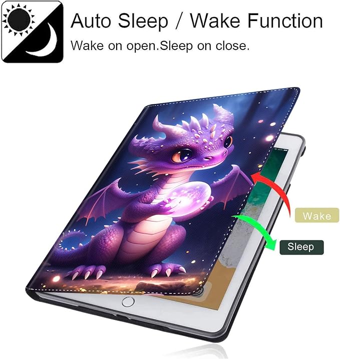 Case for Galaxy Tab A9 Plus ， Auto Sleep/Wake Multi-Angle Viewing Slim Folio Stand Cover for Samsung Galaxy Tab A9+/A9 Plus 11 Inch 2023 (SM-X210/X216/X218) Magic Mushrooms Fungus
