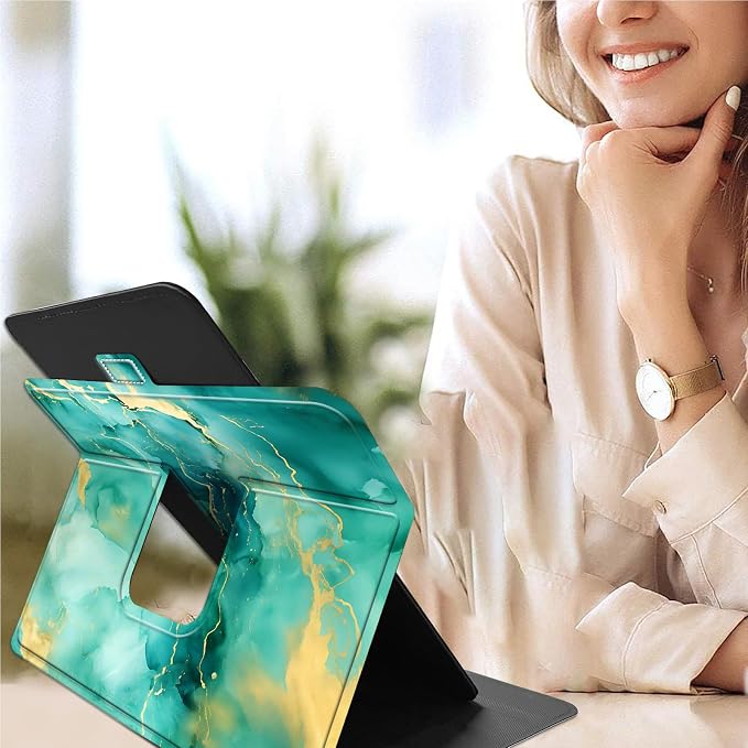 for Google Pixel Tablet Case 2023 Universal Tablet CaseSlim PU Leather Multi-Angle Viewing Cover with 360 Degree Rotatable Kickstand forPixel Tablet 2023 11-inchBlue Wolf