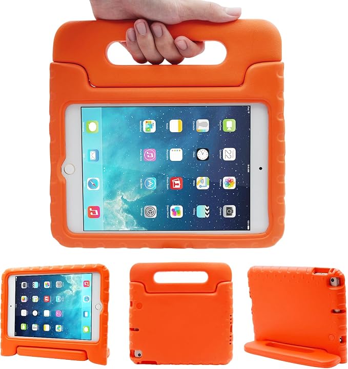 LEFON Kids Case Shockproof for iPad mini 5/4/3/2/1 iPad mini 4th Generation Case for Kids with Convertible Handle Light Weight Super Protective Stand Cover for iPad mini 5th Gen 7.9 Inch