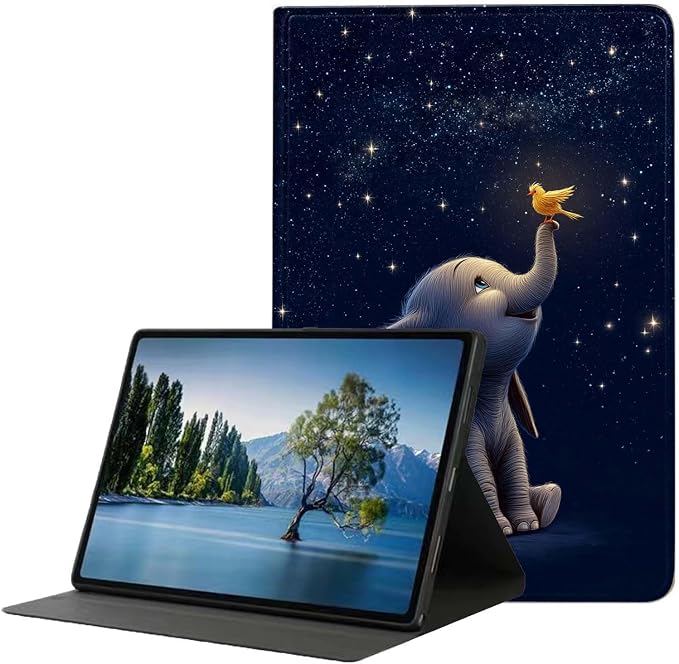 Case for iPad 9th/8th/7th Generation (2021/2020/2019) 10.2-inchSlim PU Leather Cover Adjustable Stand Auto Wake/SleepAurora Over Mountains