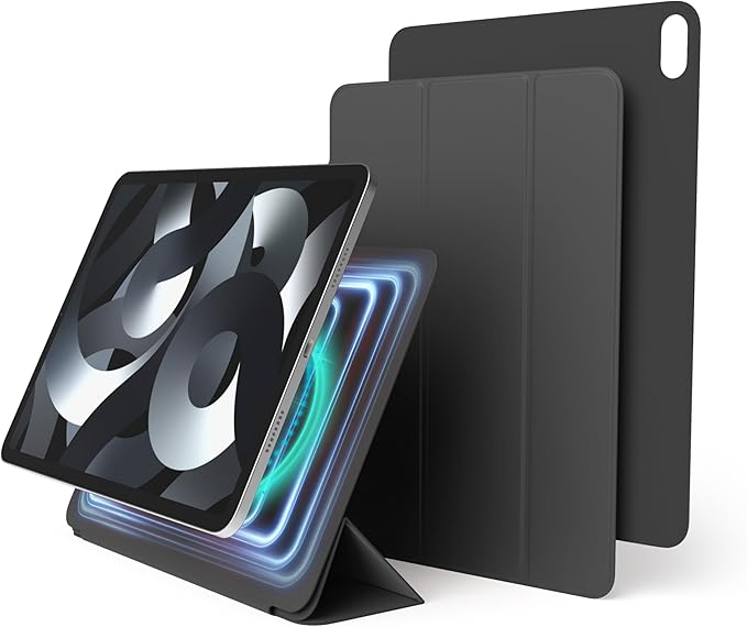 elago Case for iPad Air 11(M4 M3 M2) 5th 4th / Pro 11(1st) - iPad Case with Magnetic Attachment to Metal Compatible with Apple Pencil and elago’s Pencil case (Blue)