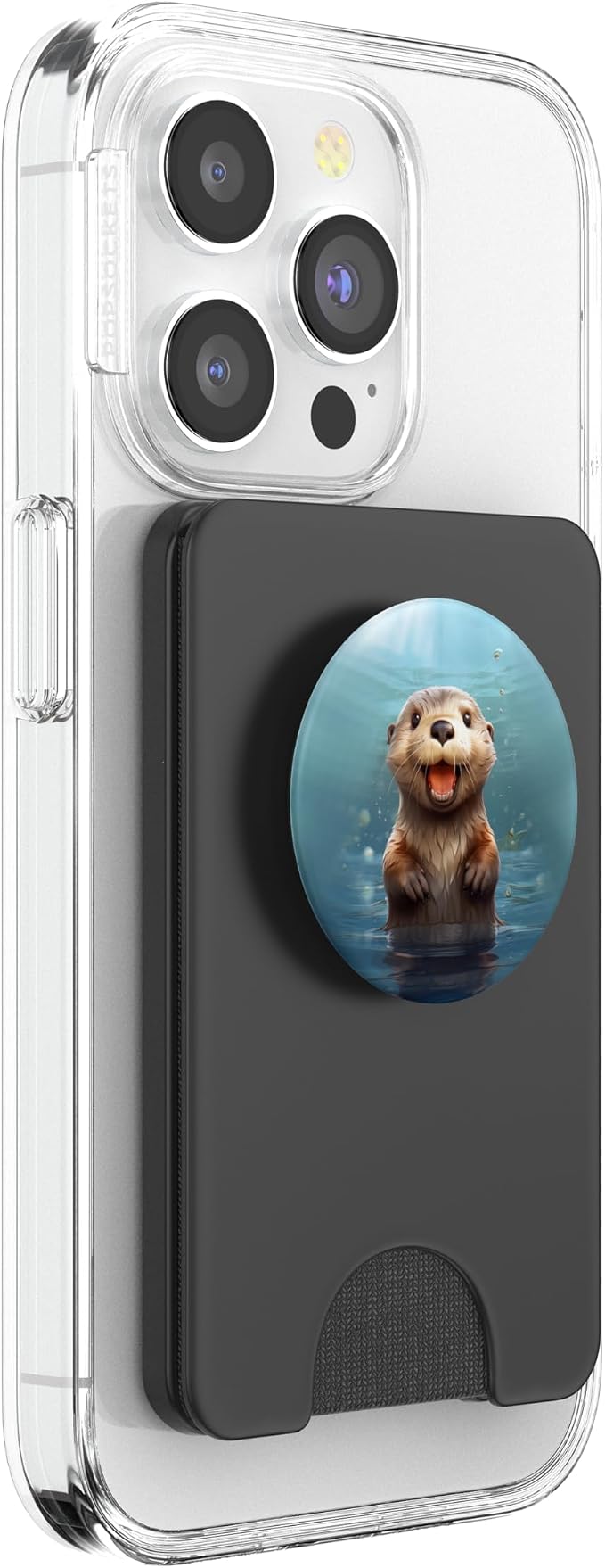 Cute Adorable Sea Otter PopSockets PopGrip for MagSafe