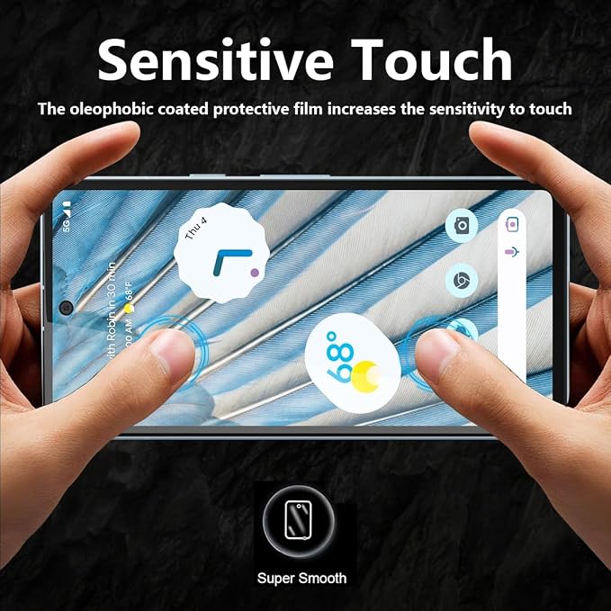 for iPhone 17 Pro Max Back Screen Protector Flexible Film Not Glass with Camera Lens Protector 2+2 Pack Self-Healing Anti Scratch HD Clear Soft TPU Protective Hydrogel Film