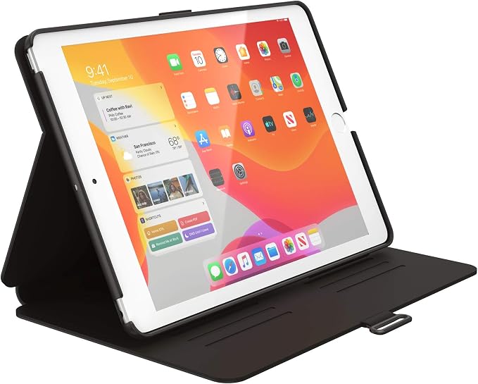 Speck 133535-1050 Products BalanceFolio iPad 10.2 Inch Case and Stand (2019) Black/Black