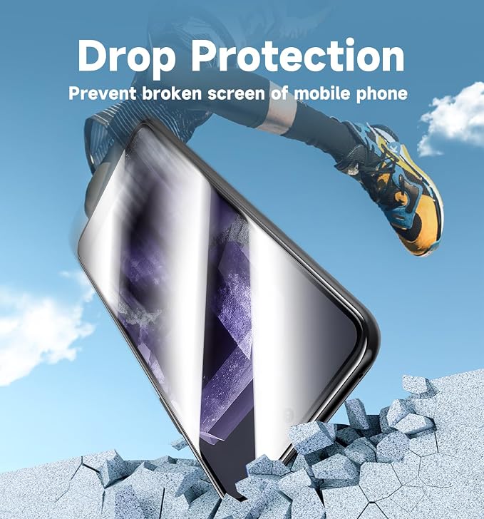 MAGIC JOHN for Google Pixel 8 Tempered Glass Screen Protector Easy Install | 2 Pack Auto Dust-Elimination Bubble Free HD Clear
