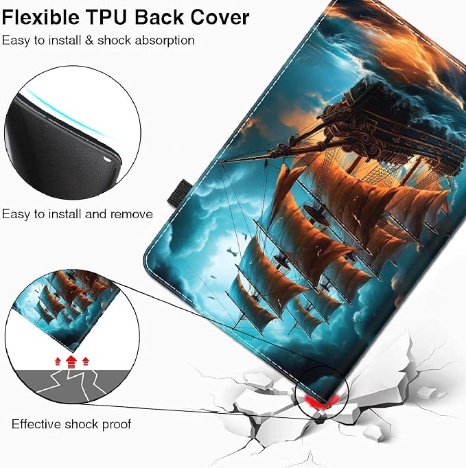 Case for Amazon Kindle Fire Max 11 Tablet (13th Generation 2023 Release) - Slim Fit Standing Cover with Auto Sleep/Wake for All-New Fire 11 Max Tablet，Enchanted Forest 2