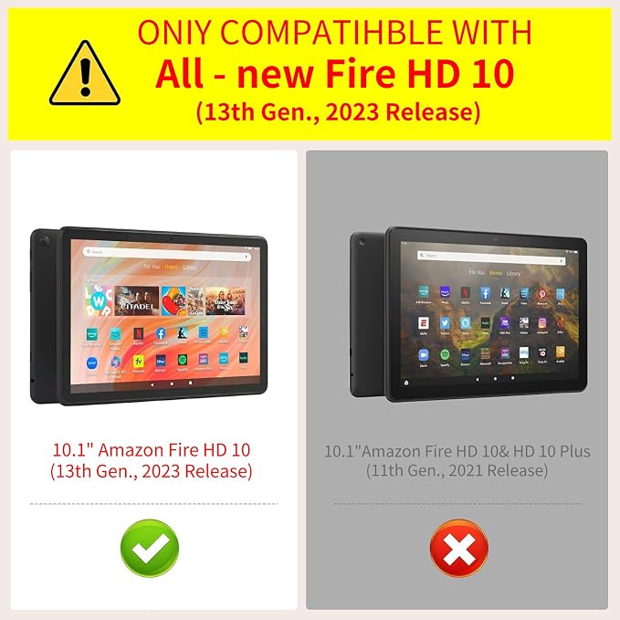 Case for All-New Amazon Kindle Fire HD 10 &amp 10 Plus 11th Generation 2021 Release 10.1 inchSlim Folding Stand Cover with Auto Wake/SleepAmerican Girls