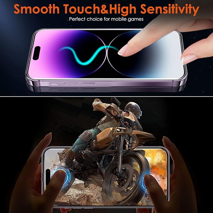 3 Pack Flexible Film Screen Protector for iPhone 12 Pro Max Non-breakable Soft TPU Hydrogel Film for iPhone 12 Pro Max Screen Protector Film (NOT Glass)