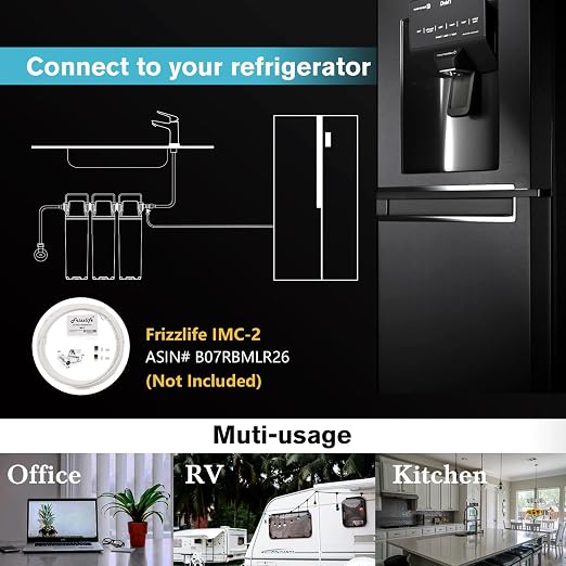 Frizzlife TW10 Under Sink Water Filter System, NSF/ANSI 53&42 Certified Elements