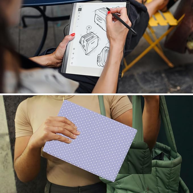 Case for Remarkable 2 Paper Tablet 10.3 2020 ReleasedLightweight and Hard Back Shell Protective Book Folio Cover with Built-in Pen HolderComes with Remarkable 2 Pen Tips.