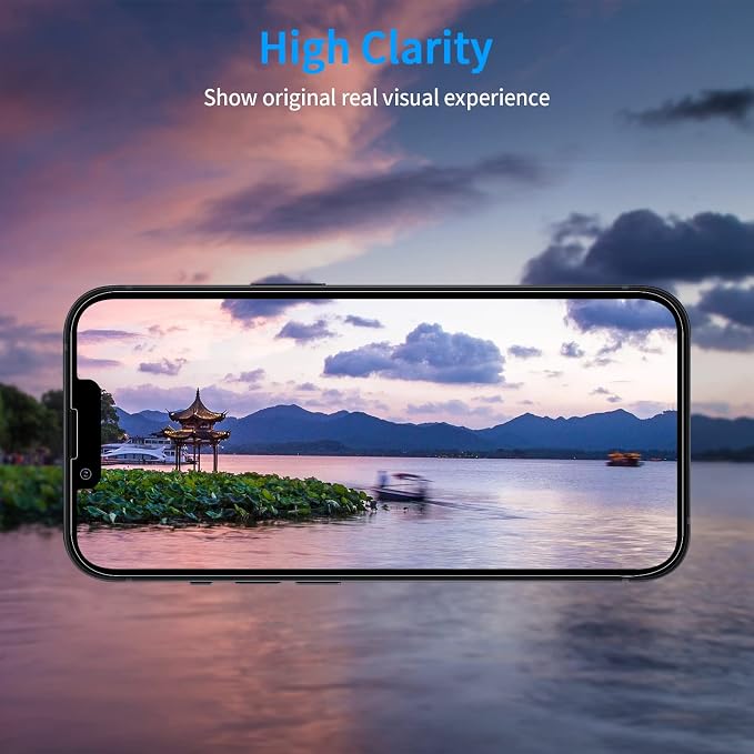 [2 Pack] Matte Privacy Glass Screen Protector Designed for iPhone 11 / iPhone XR Anti-Glare Anti-Fingerprint Install Frame 9H Tempered Glass
